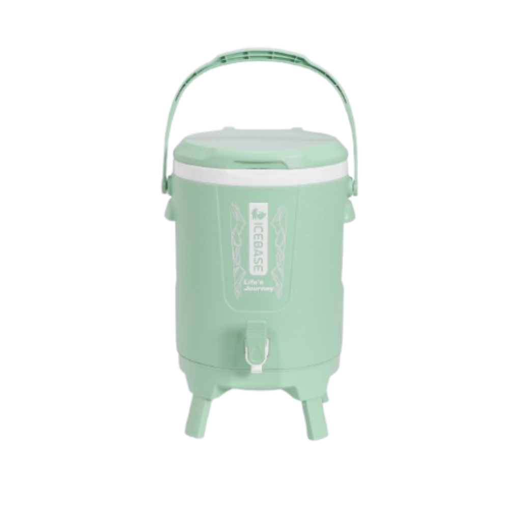 กระติกน้ำแข็งเก็บความเย็น ICEBASE รุ่น CLX-602GN (ROXXET) ขนาด 10 ลิตร สีเขียว_0